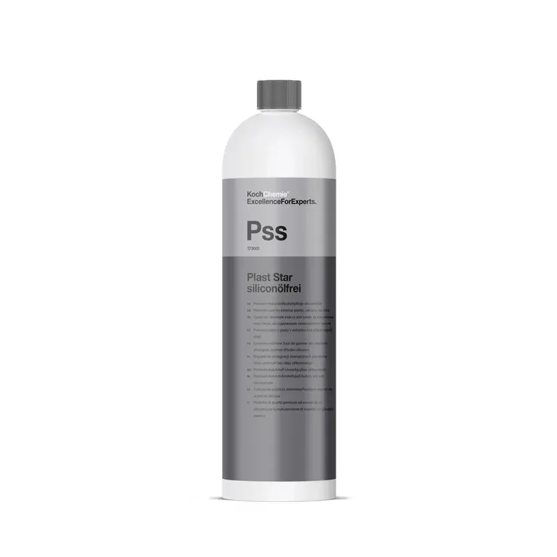 cafe 4 racer - Koch Chemie Plast Star siliconölfrei (Pss) - Ošetrenie vonkajších plastov bez silikónu 1L - Koch Chemie Ošetrenie plastov na aute 4260188680425