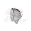 cafe 4 racer - HIGHSIDER 5 3/4 inch LED Headlight ATLANTA black/chrome - Highsider Headlights bottom mount 