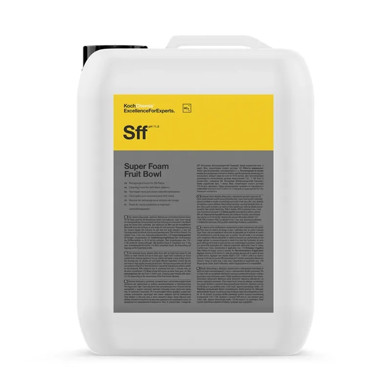 cafe 4 racer - Koch Chemie Super Foam Fruit Bowl (Sff)- Aktívna pena s ovocnou vôňou 5L - Koch Chemie Aktívne peny na auto 4262380391451