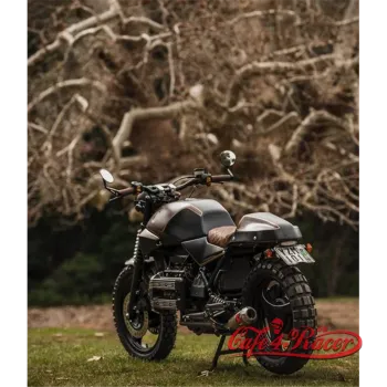 cafe 4 racer - Dvojité sedlo pro BMW K75/K100 - další možnosti výběru - C-RACER Čalouněný 