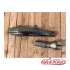 cafe 4 racer - BMW K100 style 66 black inox + collector4to1 - Cafe4Racer K100 exhaust parts 