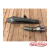cafe 4 racer - BMW K100 style 66 black inox + collector4to1 - Cafe4Racer K100 exhaust parts 