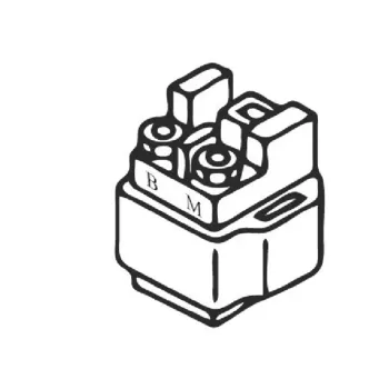 cafe 4 racer - TECNI STARTER RELAY SOLENOID SWITCH - Tecnium Flasher & Starter Relays 3661738048275