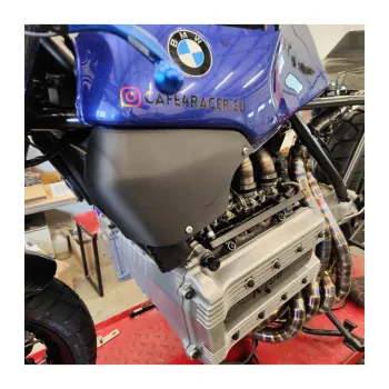 cafe 4 racer - Side covers for tank  K100 K1100 3D print ASA - Cafe4Racer Tank& Radiator Side covers 