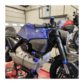 cafe 4 racer - Side covers for tank  K100 K1100 3D print ASA - Cafe4Racer Tank& Radiator Side covers 