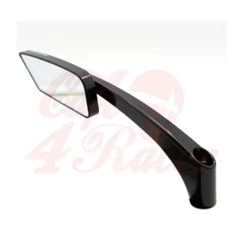 cafe 4 racer -  BARRACUDA  E-VERSION B-LUX black - BARRACUDA Standard mirrors 