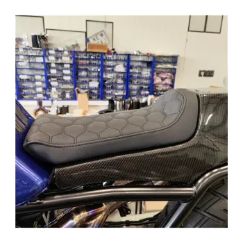 cafe 4 racer - Solo seat V1 for BMW K75/K100/K1100 CARBON  - Cafe4Racer Fiberglass & Carbon platform 