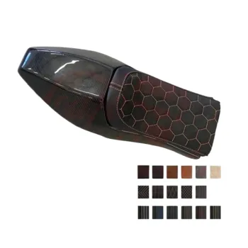 cafe 4 racer - DAYTONA Handlebar Grips GGD GRID black - Daytona Scrambler handlebars 4251926906969