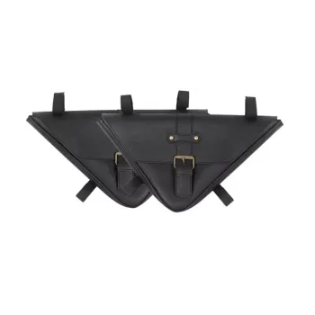 cafe 4 racer - Side bags Chassis saddlebag   for K75 K100 K1100 round  LOGO BMW - Cafe4Racer Saddle bags 