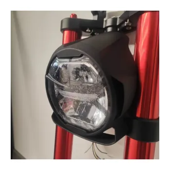 cafe 4 racer - KOSO thunderbolt headlight fairing V2 PA12 Nylon - Cafe4Racer Front Headlamp Masks 