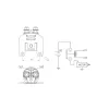 cafe 4 racer - TECNI BY DZE STARTER RELAY BENELLI 100A - Tecnium Flasher&Starter  Relays  10466