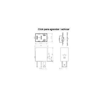 cafe 4 racer - TECNI BY DZE MICRO RELAY MITSUBA RC-5001 -  Flasher & Starter Relays 