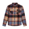 cafe 4 racer - 13 1/2 Ocelový flanel oxblood - 13 1/2 Company Košile 