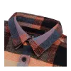 cafe 4 racer - 13 1/2 Ocelový flanel oxblood - 13 1/2 Company Košile 