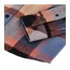 cafe 4 racer - 13 1/2 Ocelový flanel oxblood - 13 1/2 Company Košile 