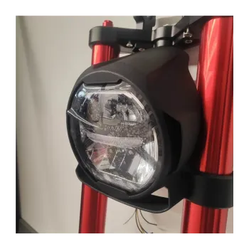 cafe 4 racer - Pevný držák pro světlomet KOSO Thunderbolt  Powerbrick set - Cafe4Racer Retroridní díly 