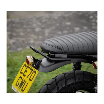 cafe 4 racer - The Love Handle - Madlo pre spolujazdca - Street Twin/Street Scrambler/T100/T120 - čierne - Motone Triumph Bonneville 