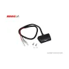 cafe 4 racer - KOSO  LED license plate lighting, Blade (black) E-tested  - Koso License plate lights 4260303011424