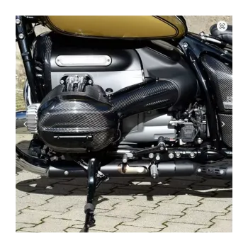 cafe 4 racer - Motorcycle Engine Cylinder Head Guard  for BMW R18 Carbon - Cafe4Racer Body Parts 