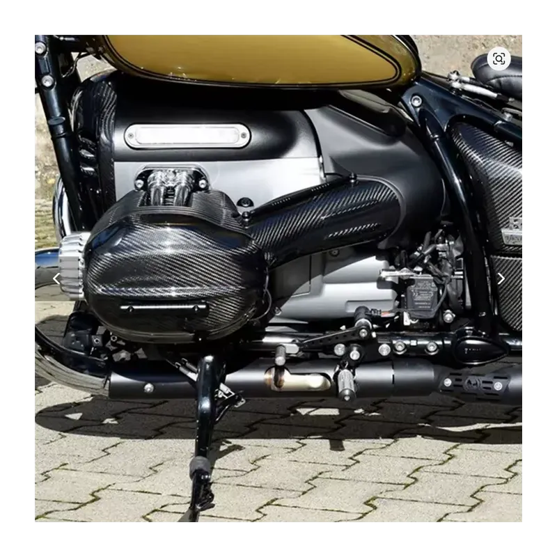 cafe 4 racer - Kryt hlavy válce motoru pro BMW R9T Carbon   CNC černá - Cafe4Racer Body Parts 