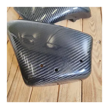 cafe 4 racer - Carbon Fiber Side Fairing Battery Cover  for BMW R 18 left and right  - Cafe4Racer Body Parts 