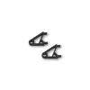 cafe 4 racer - HIGHSIDER CNC Alu headlamp bracket 35-54mm chrome/black  - Highsider Headlights  brackets & holders   