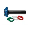 cafe 4 racer - DOMINO  THROTTLE CONTROL  Push-Pull Racing  XM2 BLUE THROTTLE CONTROL W/O GRIPS - Domino & Tommaselli Throttle control 