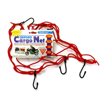cafe 4 racer - Saddle net - Red OXFORD - OXFORD Transportation 5030009146640