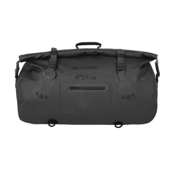 cafe 4 racer - OXFOR ROLL BAG AQUA T-30, BLK - OXFORD Tašky 5030009193330