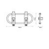 cafe 4 racer - OXFOR CAFE EXHAUST HEAT SHIELD - OXFORD Accessories 5030009422652