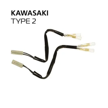 cafe 4 racer - Adapter Cable "KZB" HONDA Monkey / Dax 125 | Japan 2-Pin Round Connector Female Ø 3.5mm - HS MOTO Germany Adapter cable 4251352626707