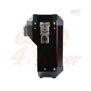 cafe 4 racer - Aluminium Panniers Atlas 34L, exhaust side - UNIT GARAGE Bags and accessories 