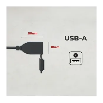 cafe 4 racer - OXFOR USB TYPE A 3.0 AMP CHARGING KIT - OXFORD USB socket port 5030009410642