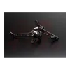 cafe 4 racer - ABM Uni-footrest system black semi matt - ABM Rearsets & Foot pegs 
