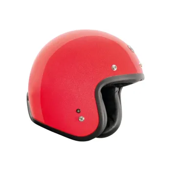 T-50 ECE Open Face Helmet Gloss Metallic Red