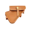 cafe 4 racer - BMW R nine T side bags brown set left + right side - Cafe4Racer Bags and Accessories 