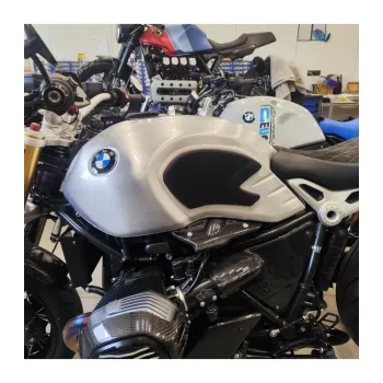 cafe 4 racer - Rubber tank Guard for BMW R9T  black  - Cafe4Racer Protection  