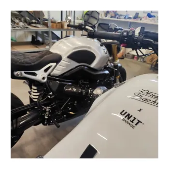 cafe 4 racer - Gumový kryt nádrže pro BMW R9T černý  - Cafe4Racer Ochrana 