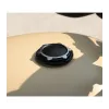 cafe 4 racer - TELSTAR Low Profile Fuel Gas Cap - Billet Aluminium - Black/Contrast Polished - Motone Body Parts 