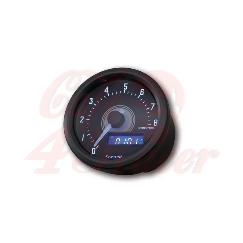 cafe 4 racer - DAYTONA digital tachometer VELONA 8.000 rpm - Daytona Digitálne rýchlomery 4054783045723