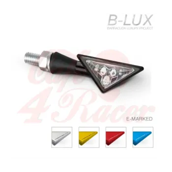 cafe 4 racer - BARRACUDA Led směrovky X-LED B-LUX černý pár - BARRACUDA Standardní ukazatele směru 