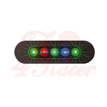 cafe 4 racer - DAYTONA MICRO, 5 LED indicators - Daytona Dashboard indicators 4054783045792