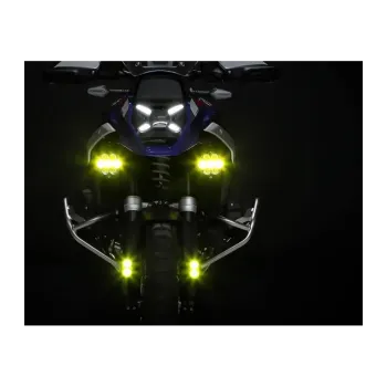 cafe 4 racer - DENALI dialdim sada dl2 žlutá - DENALI Přídavné světlomety 3070435