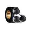 cafe 4 racer - Motogadget MO-Switch BASIC 3 push button LEFT side Black/Silver 22mm 7/8" or 1" - Motogadget 22mm / 7/8 inch 4054783544547