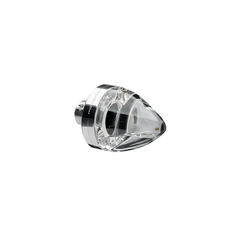 cafe 4 racer - Motogadget m-Blaze Cone (pravá) Leštená - Motogadget Směrová světla na řídítkách 4054783160303