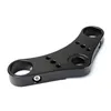 cafe 4 racer - Top Triple Tree Clamp “Scram” K100 & K75 – 41,3mm Forks anodized black - Rebelmoto BMW K75 K100 41,3mm 