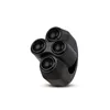 cafe 4 racer - Rebel switch 4 button – Black- 22mm 7/8" Handlebar  - Rebelmoto 22mm / 7/8 inch 