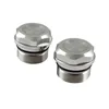 cafe 4 racer - BMW Fork Nuts for 36mm Forks for original 4mm TOP yoke 2pcs - Rebelmoto Top triple tree / fork yokes 