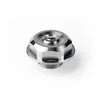 cafe 4 racer - BMW Center Nut with Push Button for K Models with 41,7mm forks K100 V16, K1 & K1100 - Rebelmoto BMW K100 16V, K1, K1100 41,7mm 