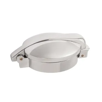 cafe 4 racer - Monza Flip Up Gas Tank Cap 2"/50mm - Polished - Motone Fuel Caps 